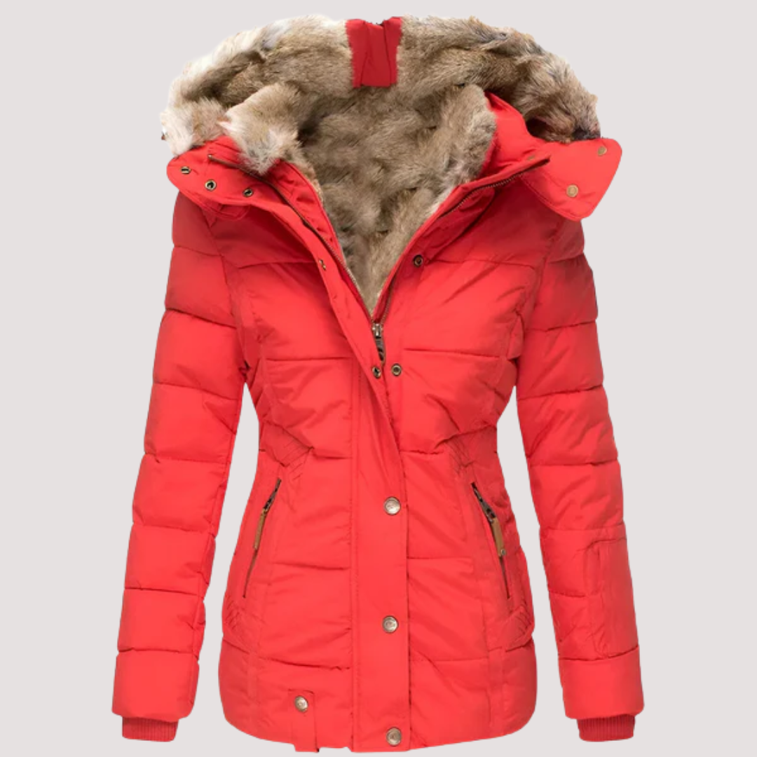 Casa Penélope | Concepción™ - Chaqueta Premium Acolchada con Capucha y Diseño Ajustado