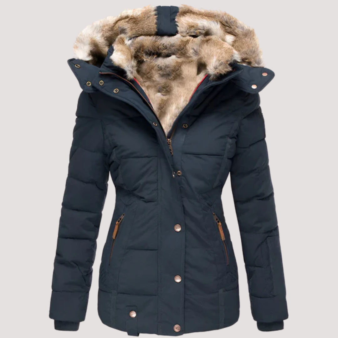 Casa Penélope | Concepción™ - Chaqueta Premium Acolchada con Capucha y Diseño Ajustado
