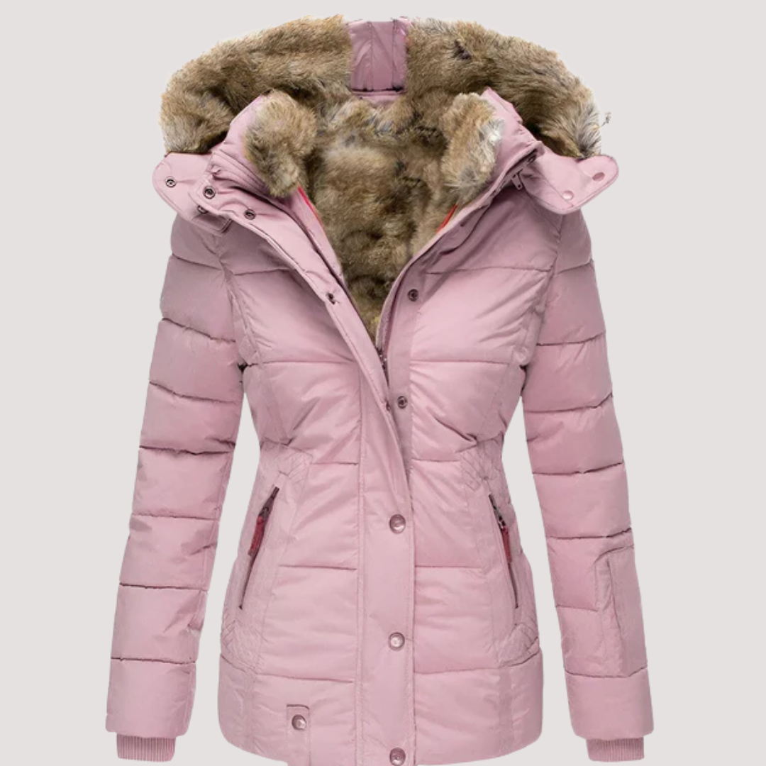 Casa Penélope | Concepción™ - Chaqueta Premium Acolchada con Capucha y Diseño Ajustado