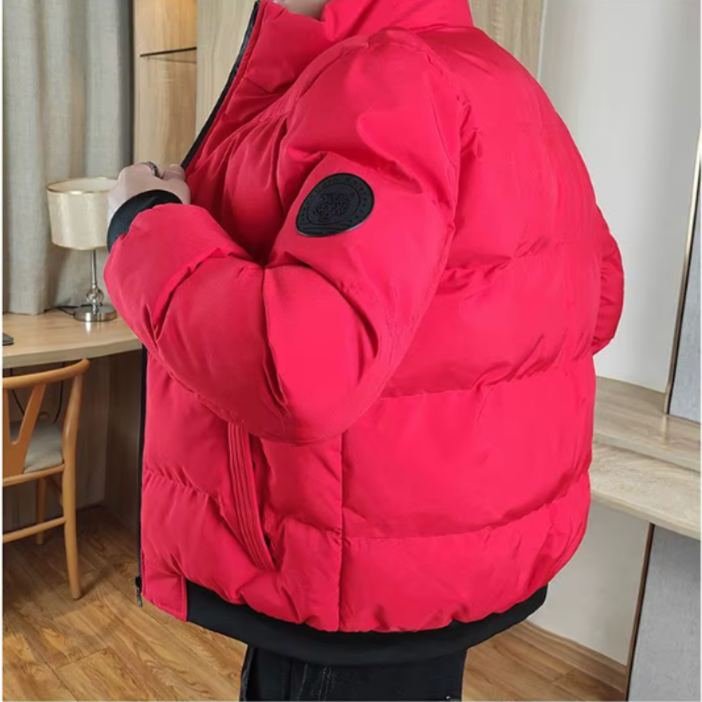 Chaqueta elegante a prueba de viento para hombres