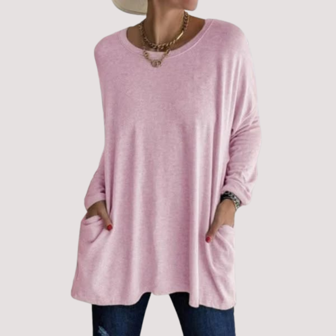 Casa Penélope | Blusa Carolina™ - Jersey de Manga Larga Relajado
