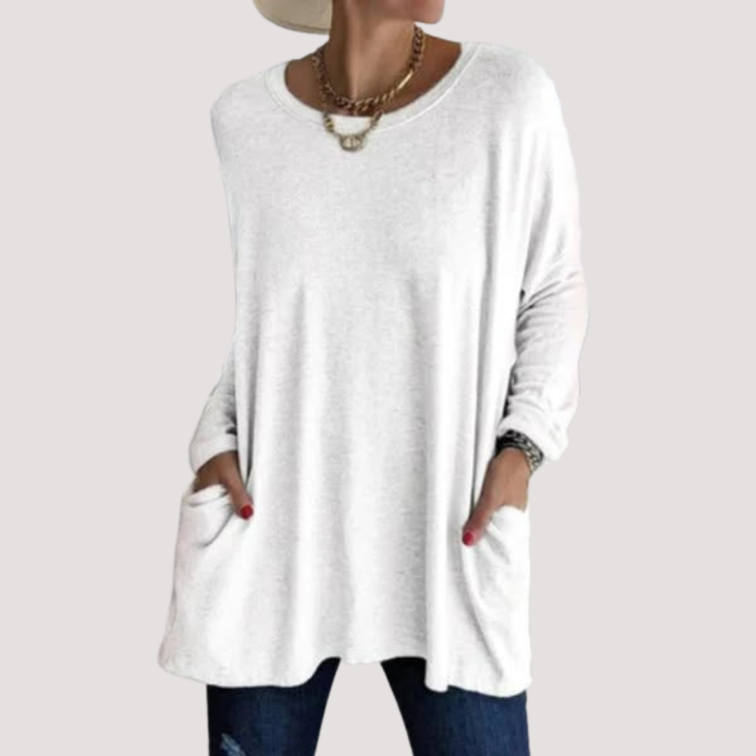 Casa Penélope | Blusa Carolina™ - Jersey de Manga Larga Relajado