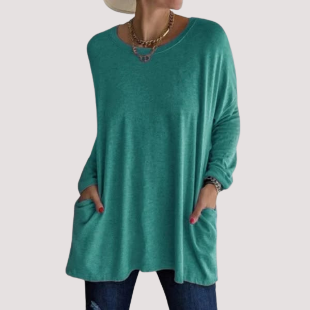 Casa Penélope | Blusa Carolina™ - Jersey de Manga Larga Relajado