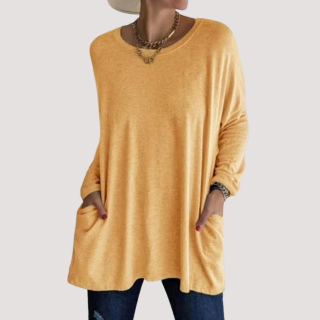 Casa Penélope | Blusa Carolina™ - Jersey de Manga Larga Relajado