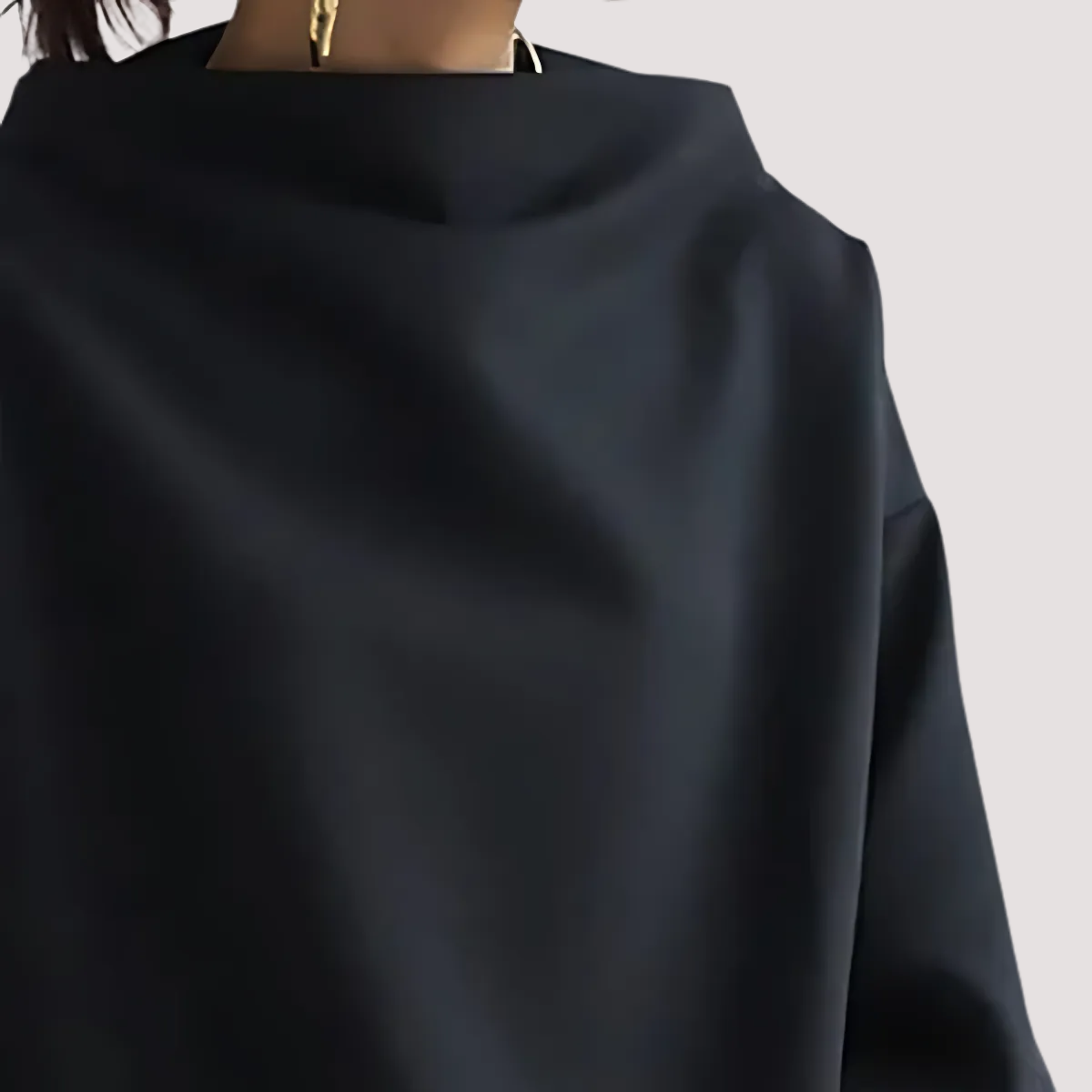 Casa Penélope | Belén™ - Blusa de Punto Suave de Cuello Alto