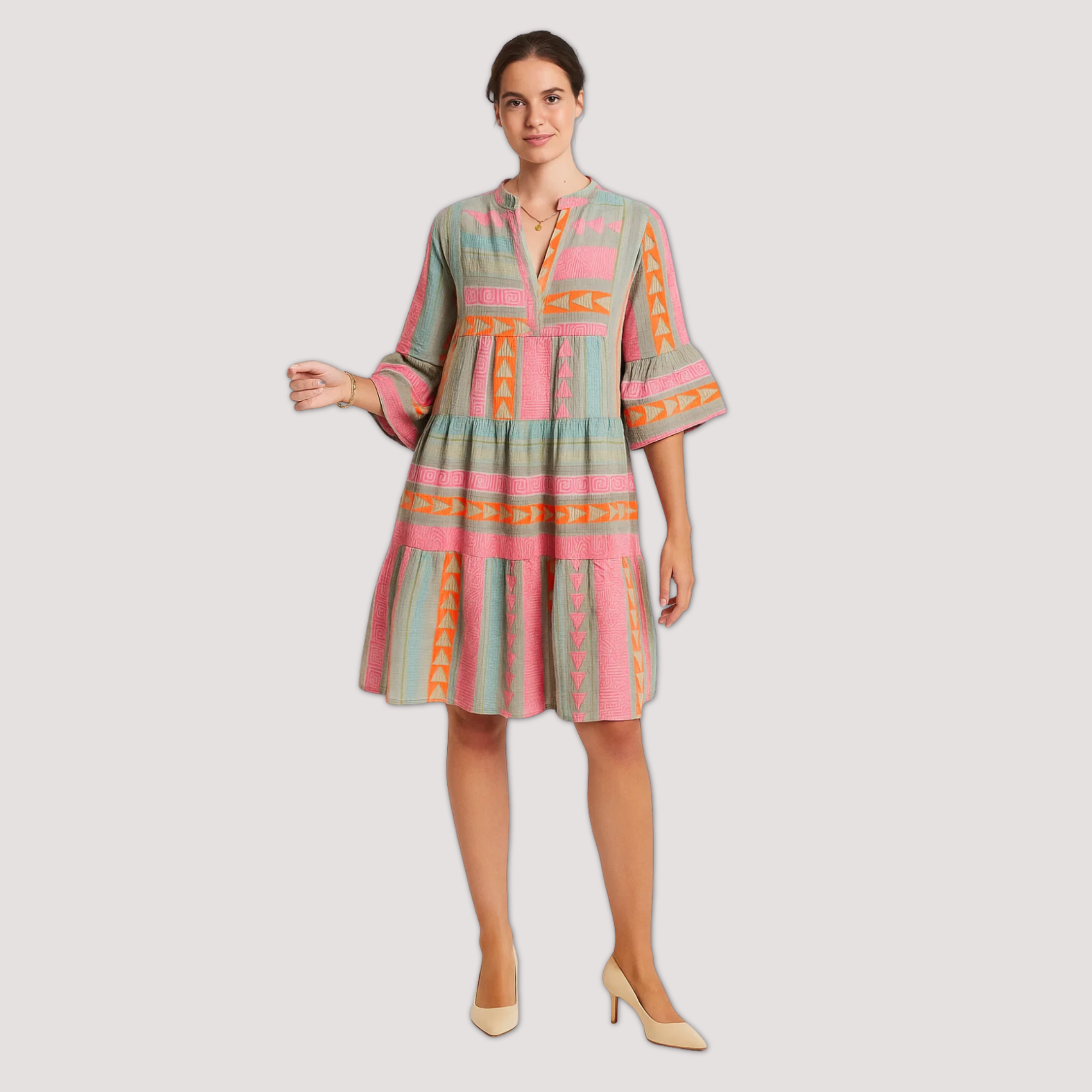 Casa Penélope | Vestido MIDI - Alegría en Tela