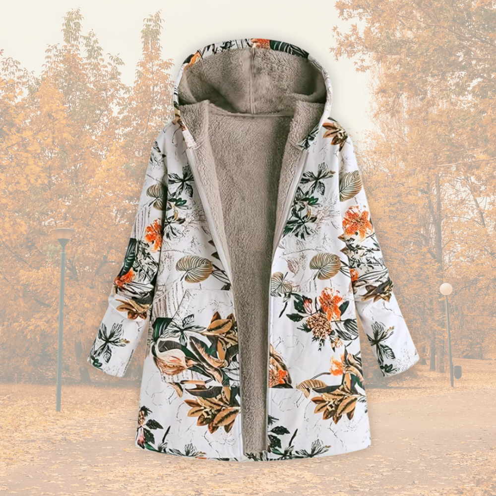 Casa Penélope | Camellia - Chaqueta Cálida con Forro de Forro Polar