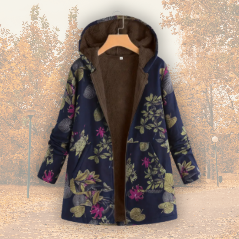 Casa Penélope | Camellia - Chaqueta Cálida con Forro de Forro Polar