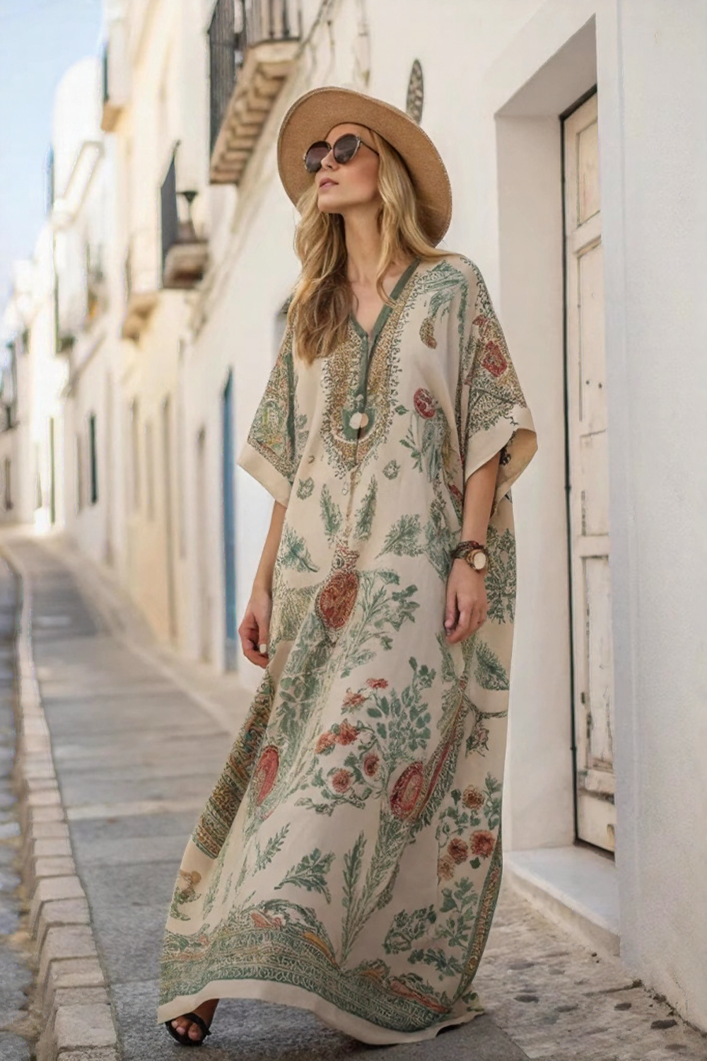 Vestido de Elegancia Vintage