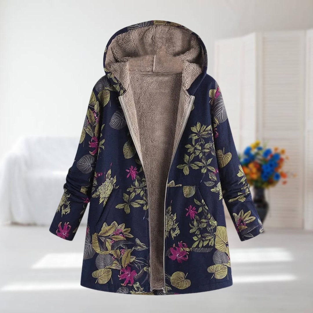 Casa Penélope | Camellia - Chaqueta Cálida con Forro de Forro Polar