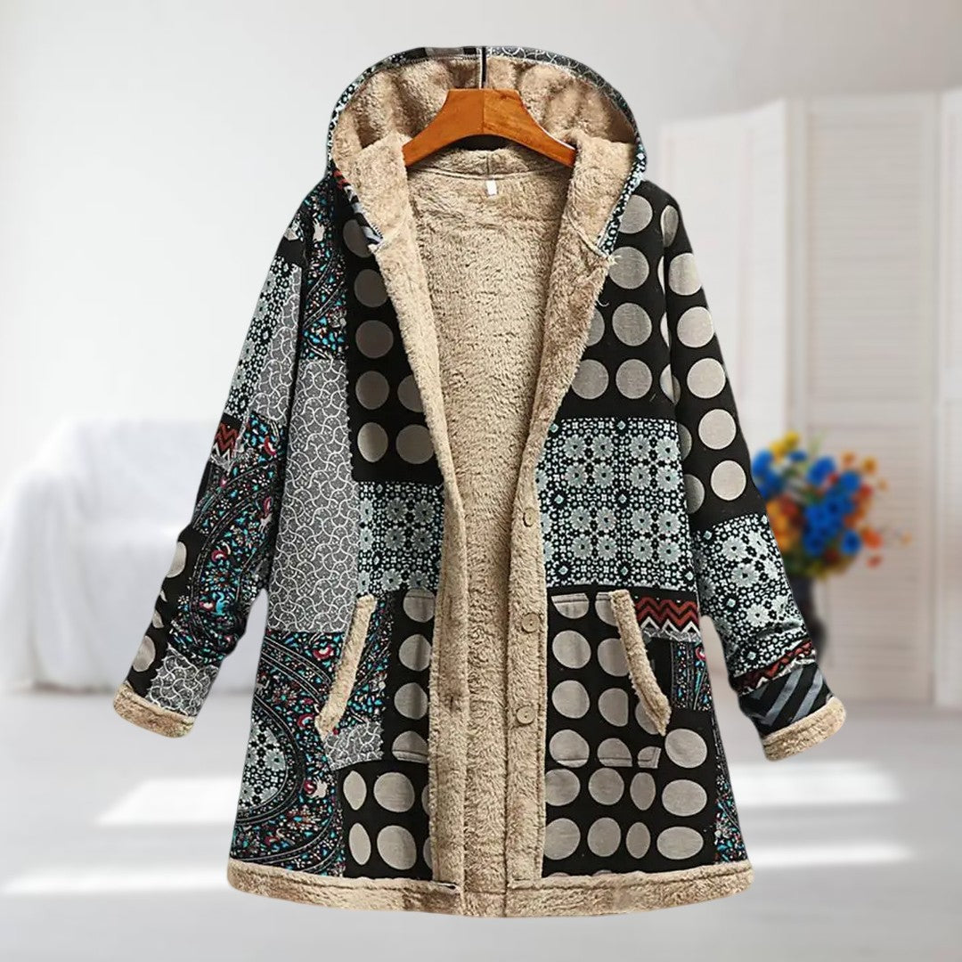 Casa Penélope | Camellia - Chaqueta Cálida con Forro de Forro Polar