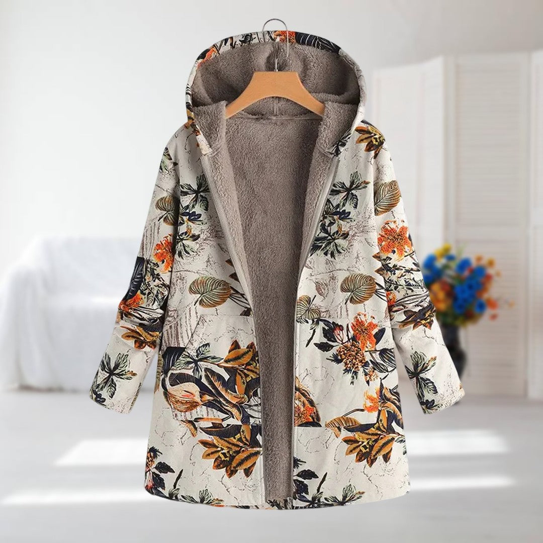 Casa Penélope | Camellia - Chaqueta Cálida con Forro de Forro Polar