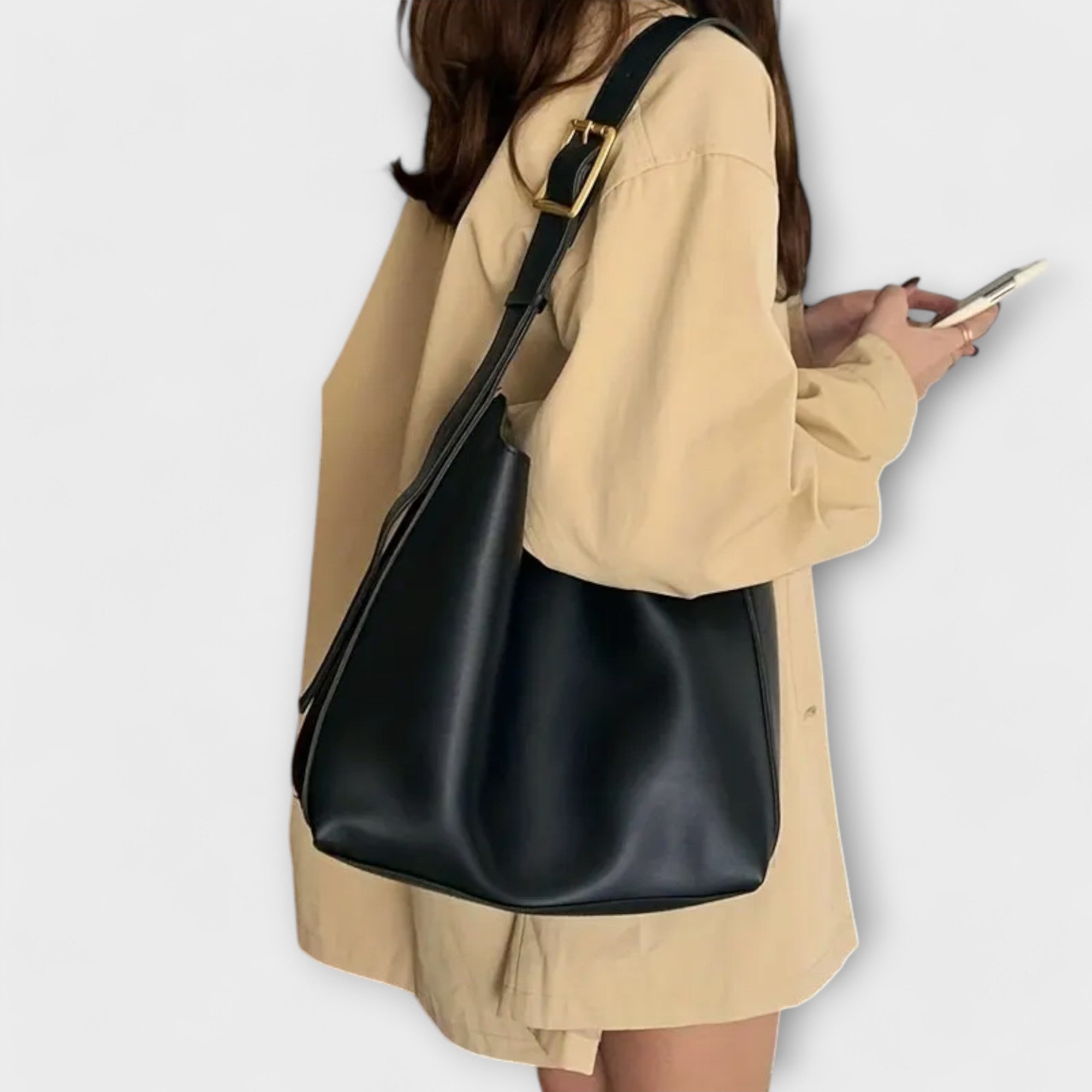 Casa Penélope | Lora™ – Elegante bolso de hombro de cuero