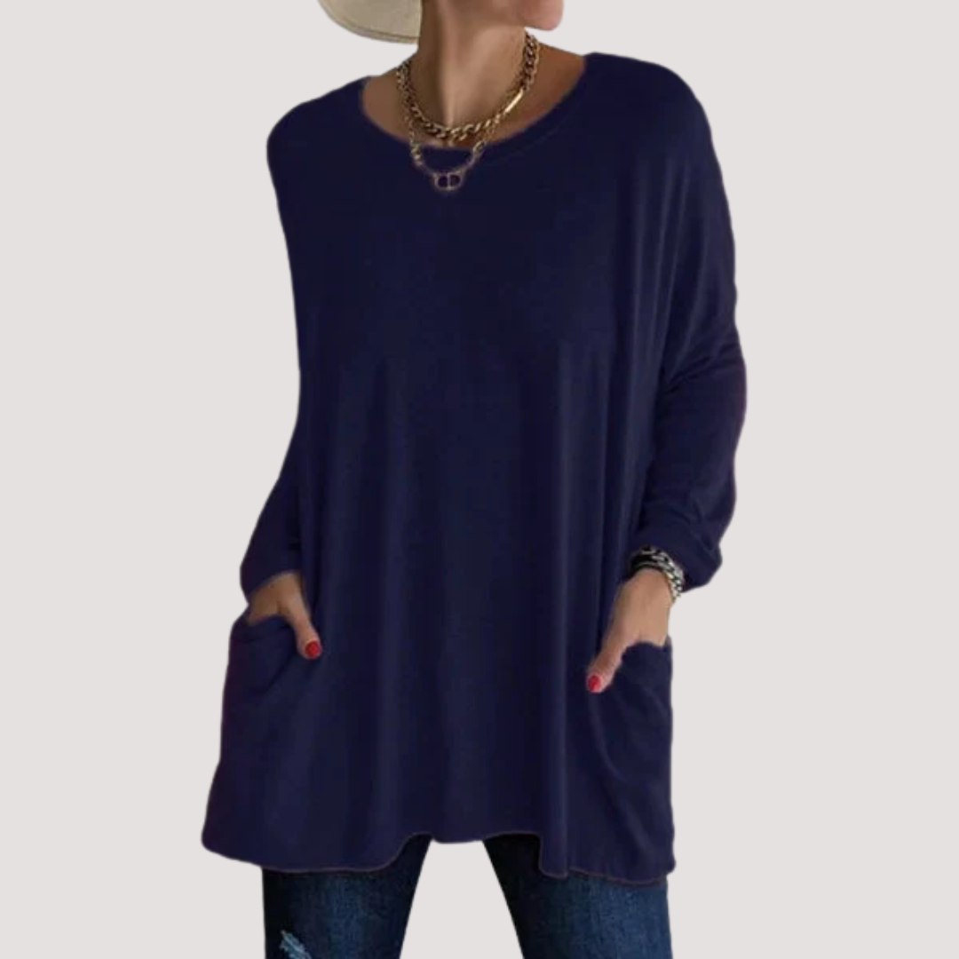 Casa Penélope | Blusa Carolina™ - Jersey de Manga Larga Relajado