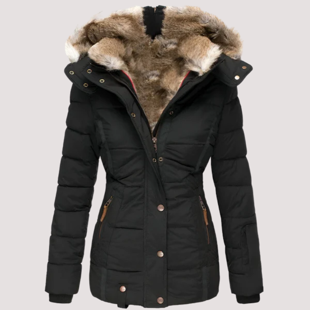 Casa Penélope | Concepción™ - Chaqueta Premium Acolchada con Capucha y Diseño Ajustado