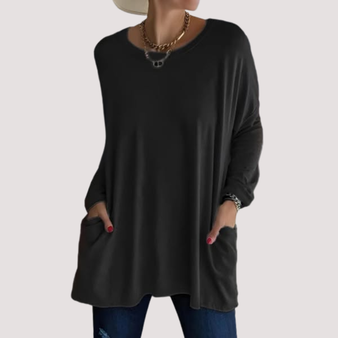 Casa Penélope | Blusa Carolina™ - Jersey de Manga Larga Relajado
