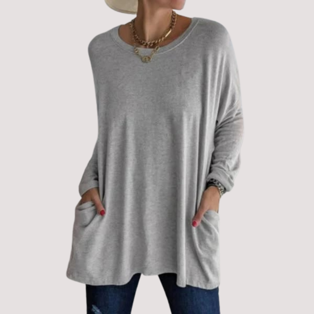 Casa Penélope | Blusa Carolina™ - Jersey de Manga Larga Relajado
