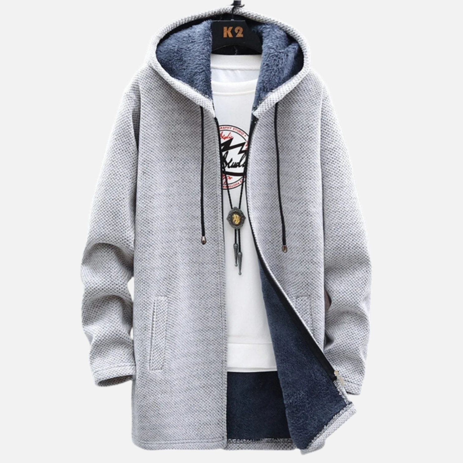 Casa Penélope | Laura™ -  Elegante chaqueta con cremallera